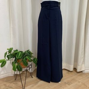 Blue Wide Leg Pants 7th Avenue NY&Co. NWT.